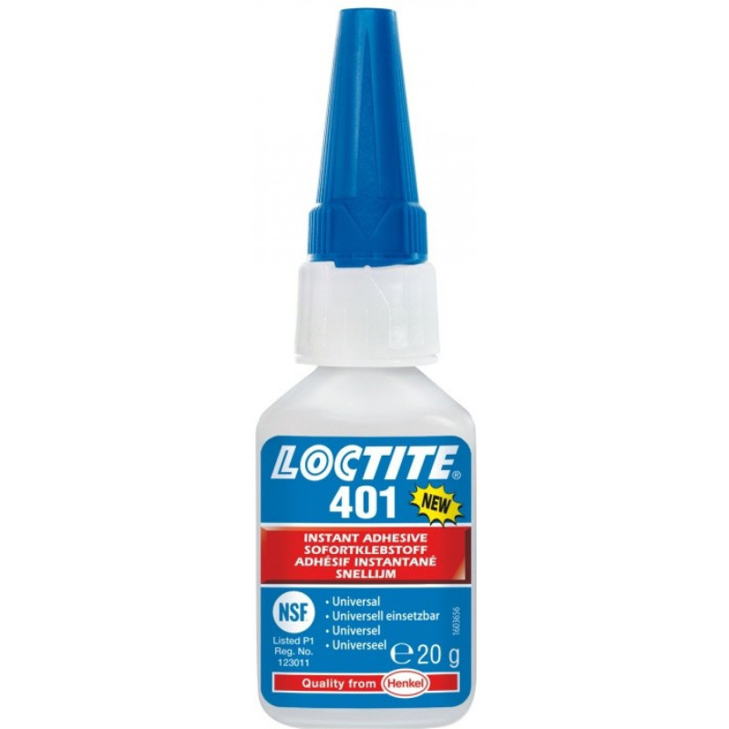 Lepidlo sekundové loctite 401 20g